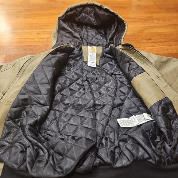 Carhartt Olive Hooded Jacket - Picture 9 of 9